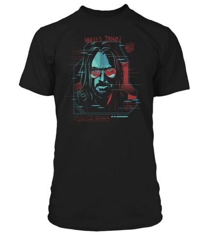 T-shirt - Cyberpunk 2077 - Digital Ghost Taille L